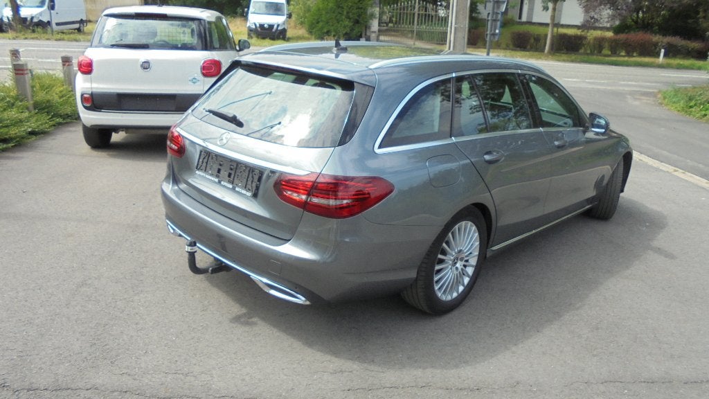 MERCEDES C220D AVANTGARDE - LEDER - GPS - CRUISE, Auto's, Automaat, 1998 cc, Achterwielaandrijving, Euro 6