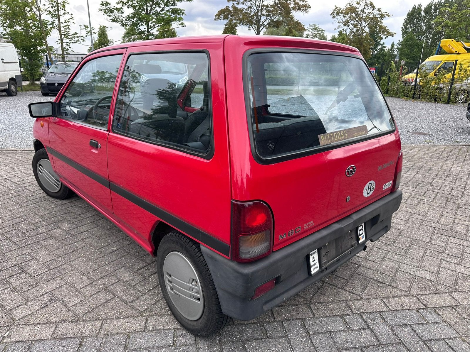Subaru mini jumbo 1991., Autos, Rouge, Achat, Mini-jumbo, Beige