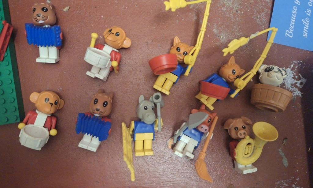 Lego fabuland figuren, Ophalen, Lego