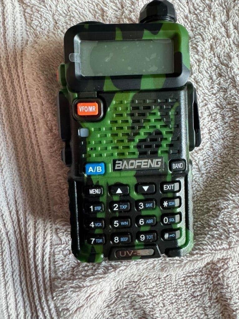 Baofeng UV-5R Portfoon - Walkie Talkie - Airsoft Paintball, Enlèvement, Comme neuf, 15 km ou plus, Talkie-walkie ou Walkie-talkie