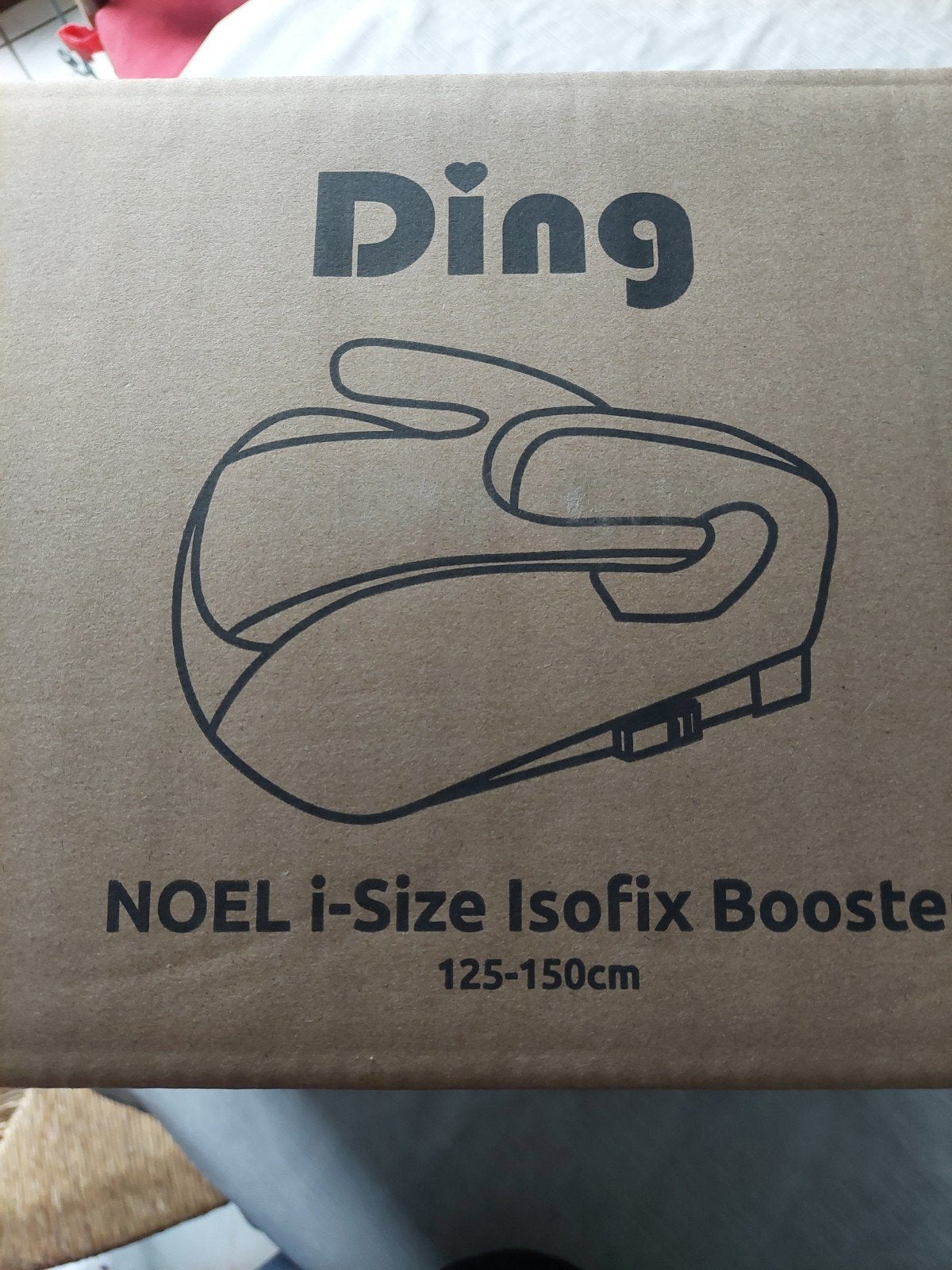 siège rehausseur neuf marque Ding, Enfants & Bébés, Enlèvement ou Envoi, Isofix