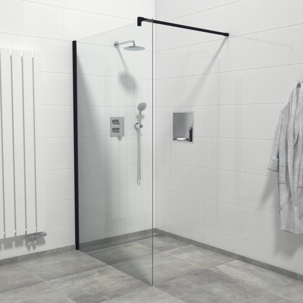 Gelaagd doucheglas + beugel 8mm - 140x200cm, Maison & Meubles, Neuf, Moins de 25 cm, 100 à 150 cm, Enlèvement