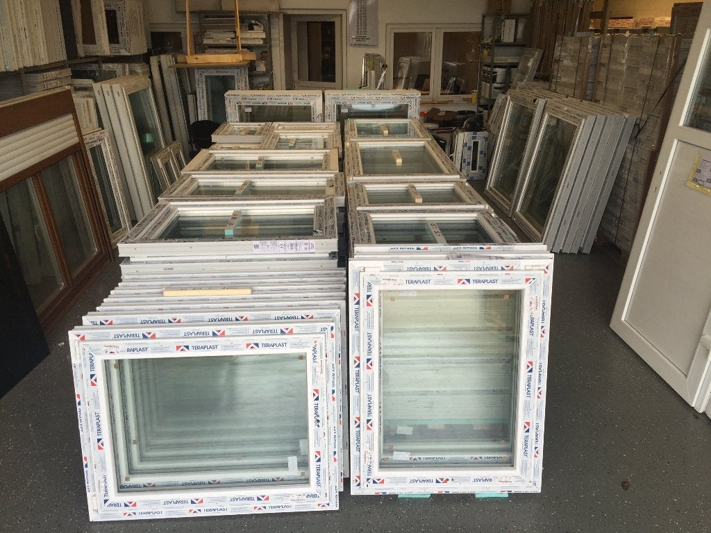 Déstockage de châssis et portes pvc, Enlèvement, Neuf, Châssis de fenêtre