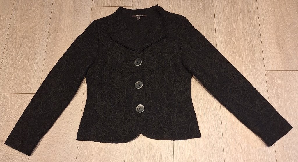 Getailleerde blazer, merk Marie Méro, maat 40, zwart, Taille 38/40 (M), Enlèvement ou Envoi, Marie Méro, Comme neuf