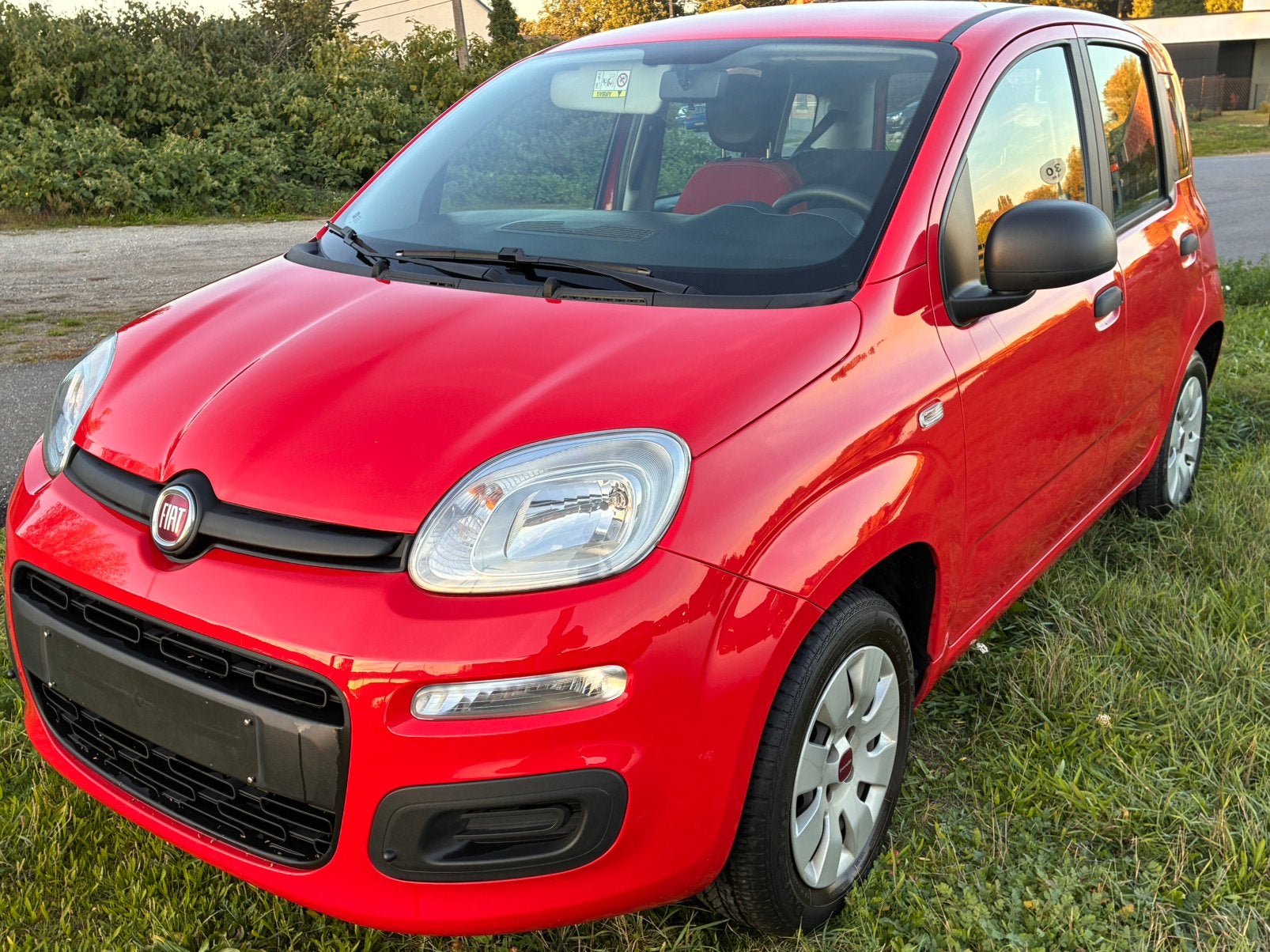 Fiat Panda 1.2i 2018 92000 km * Garantie 1 J *, Autos, Rouge, Achat, Euro 6, Garantie prolongée