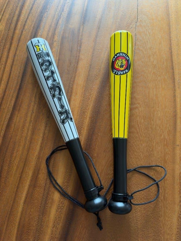 Battes de baseball Hanshin Tigers Noisemaker (2 pièces)Japon, Envoi, Neuf, Fanion ou Écharpe