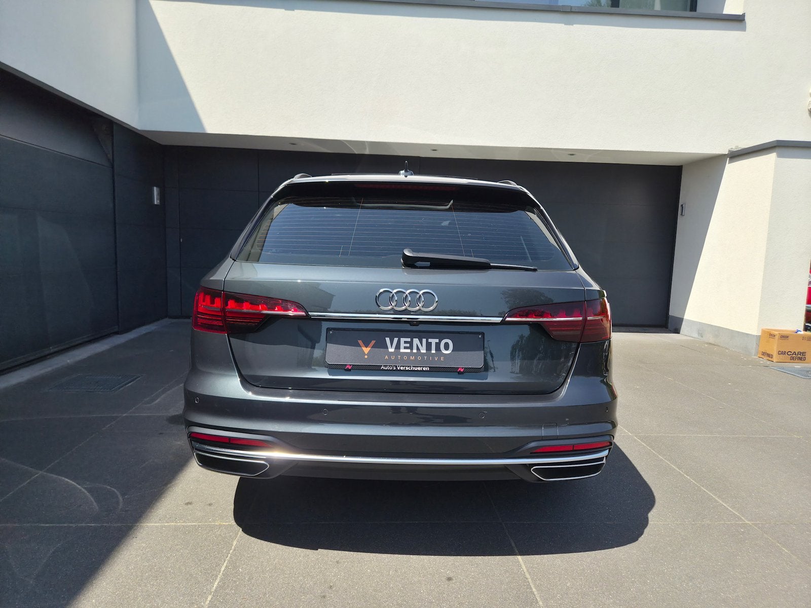 Audi A4 35 TFSI Automaat/Pano/Garantie, Autos, Cuir, Argent ou Gris, Achat, Entreprise