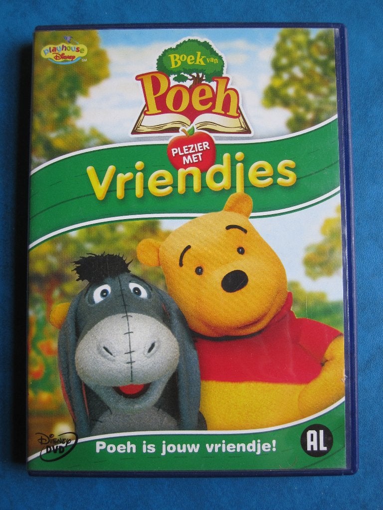 Winnie de Poeh - Plezier met vriendjes (DISNEY), Tekenfilm, Nederlands, Ophalen of Verzenden, Zo goed als nieuw