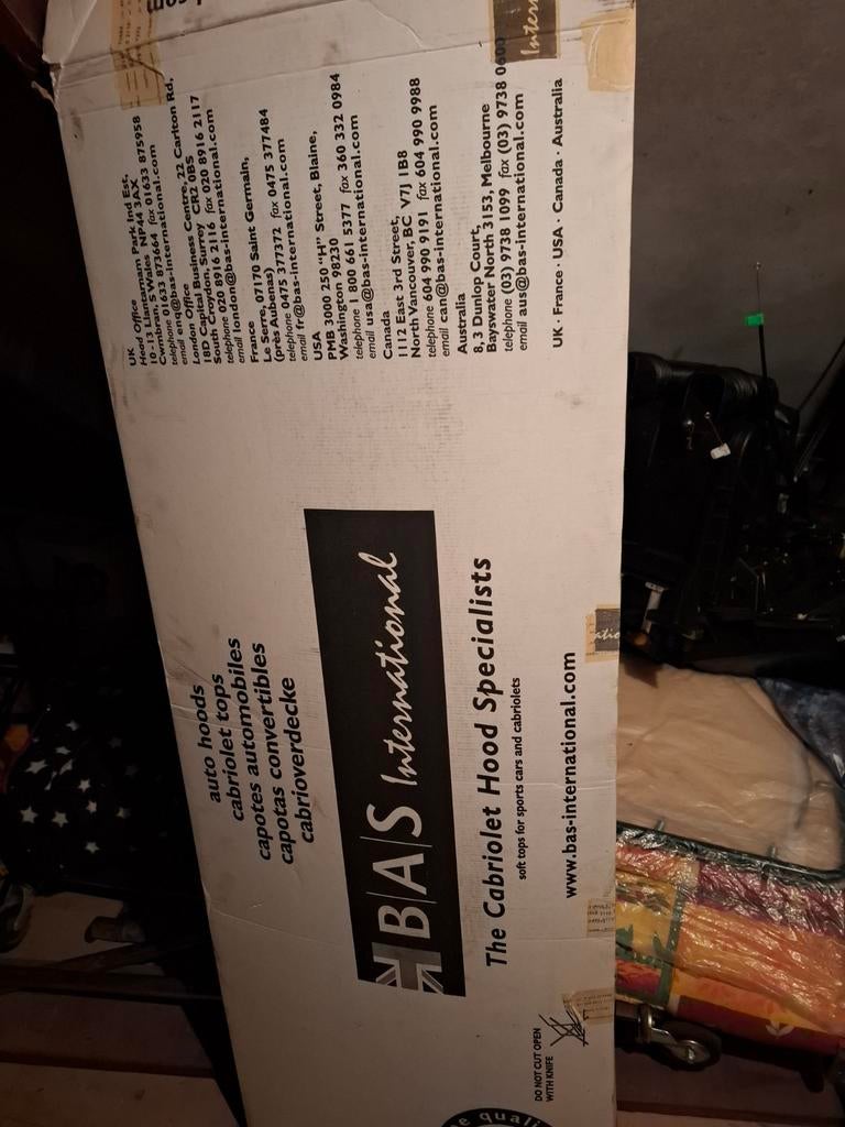 NIEUWE Buitenkap opel kadet e, Ophalen