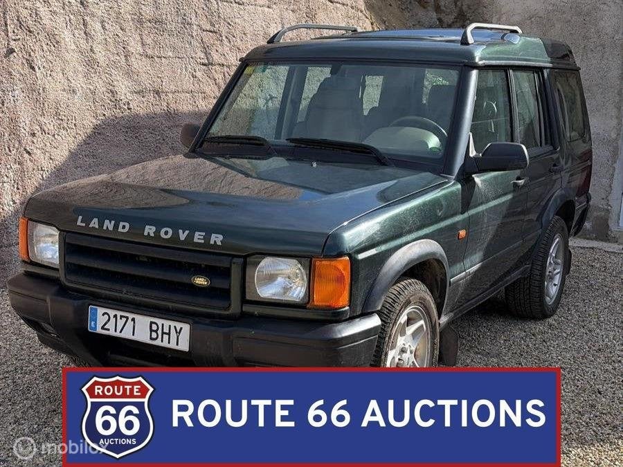 Land Rover Discovery Td5 | 2004 | Route 66 Auctions, Auto's, Land Rover, Gebruikt, Zwart, Bedrijf, Overige carrosserie