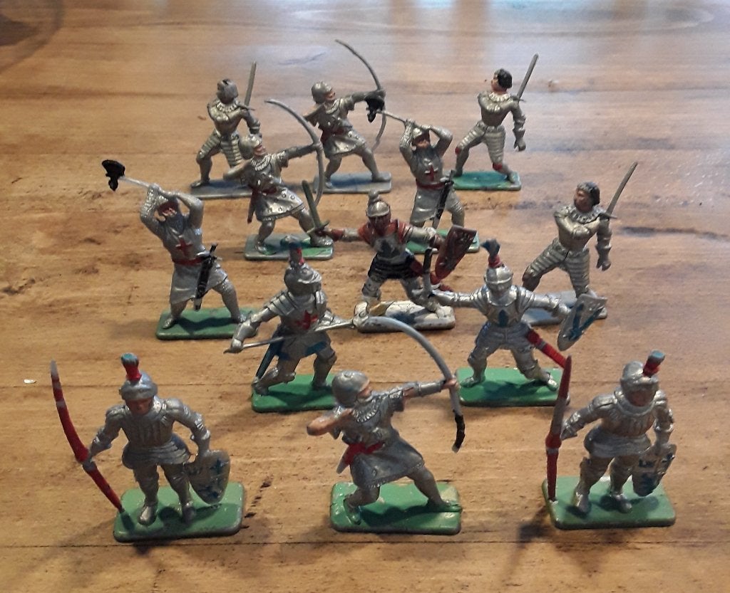 Lot soldats Crescent toys, Ophalen of Verzenden
