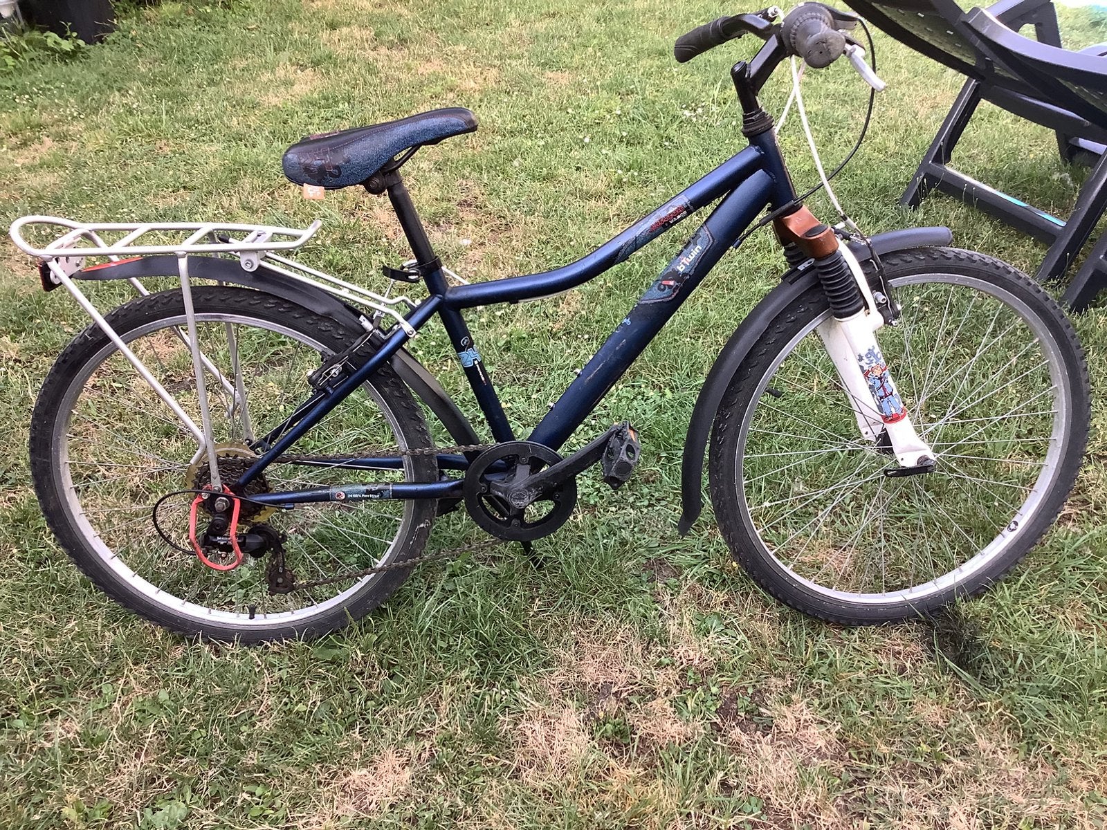 Vtt b’twin 24 pouces 5 vitesses pour info 0485910759, Vélos & Vélomoteurs, Enlèvement ou Envoi, Utilisé, 24 pouces, Vitesses