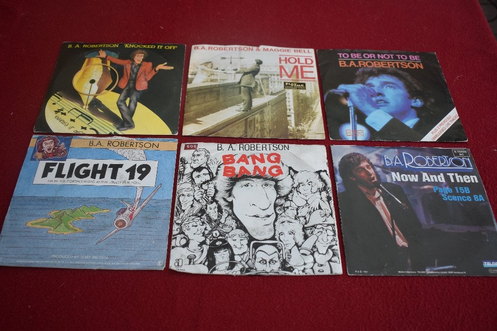 45t's HITS van de schotse zanger B.A. Roberts, CD & DVD, Enlèvement ou Envoi, Comme neuf, 7 inch, Dance populaire