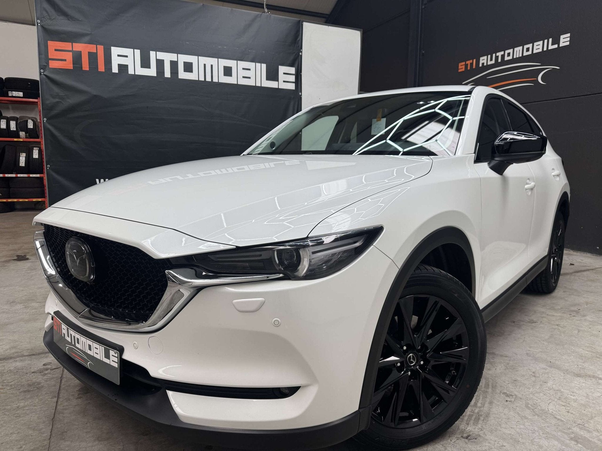 Mazda CX-5 *GARANTIE 12 MOIS * (bj 2021), Auto's, Voorwielaandrijving, 4 cilinders, 2191 cc, Wit