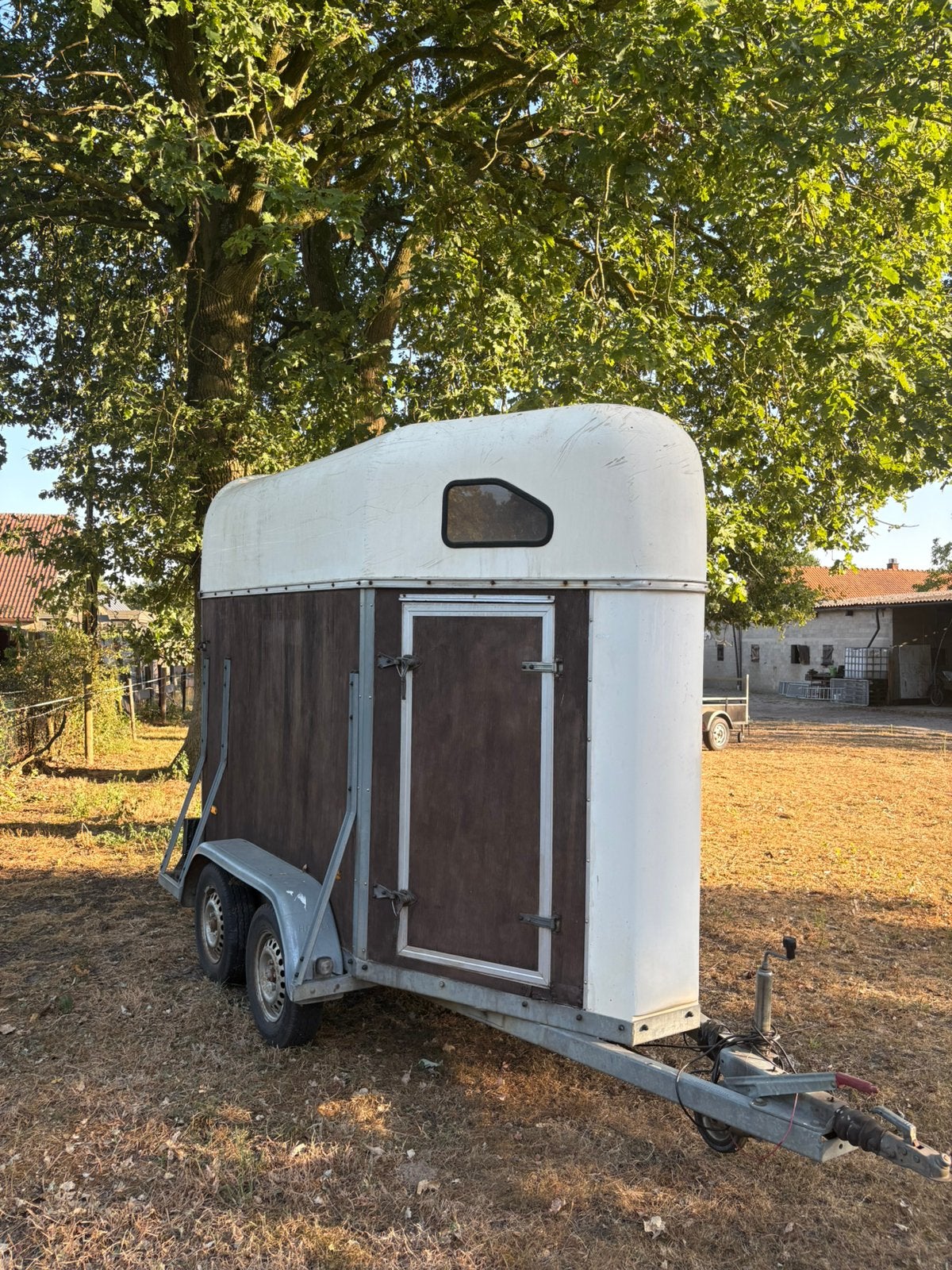 Paardentrailer, Enlèvement, Utilisé, Remorque 1½ cheval