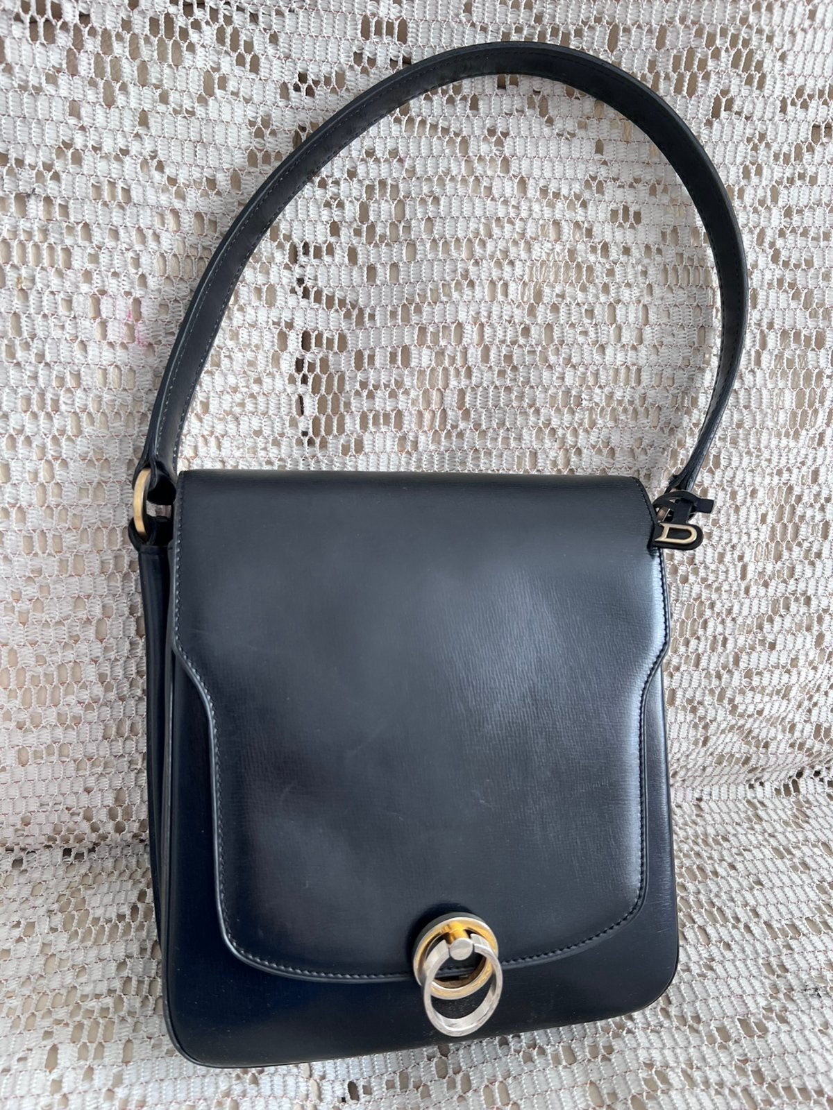 Sac DELVAUX modèle très rare impeccable, Enlèvement ou Envoi, Comme neuf, Noir