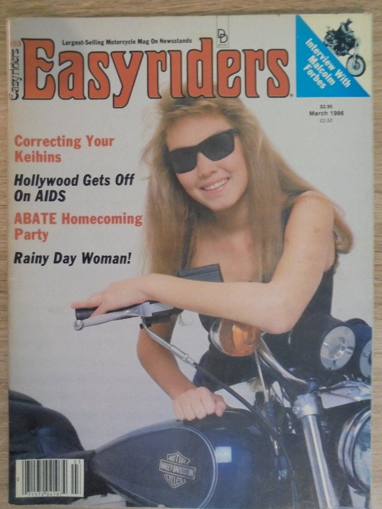 Easyriders Magazine 1986. 9 nummers met 9 X David Mann., Verzamelen, Ophalen of Verzenden, 1980 tot heden, Tijdschrift