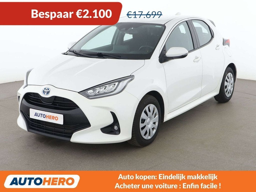 Toyota Yaris 1.5 Hybrid Comfort (bj 2023, automaat), Stof, Gebruikt, Euro 6, 116 pk