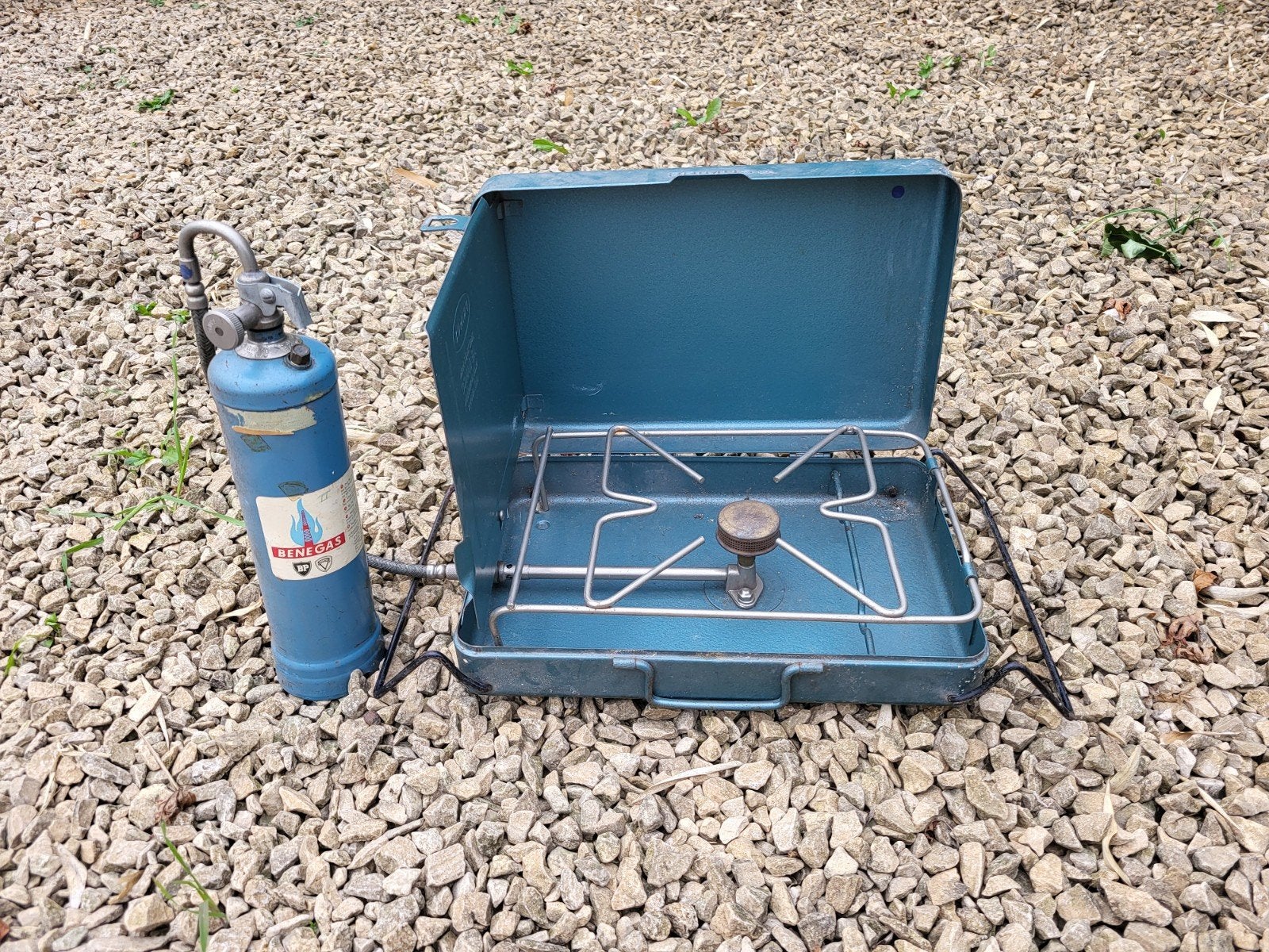 VINTAGE - réchaud de camping portatif PRIMUS 2051, Enlèvement ou Envoi