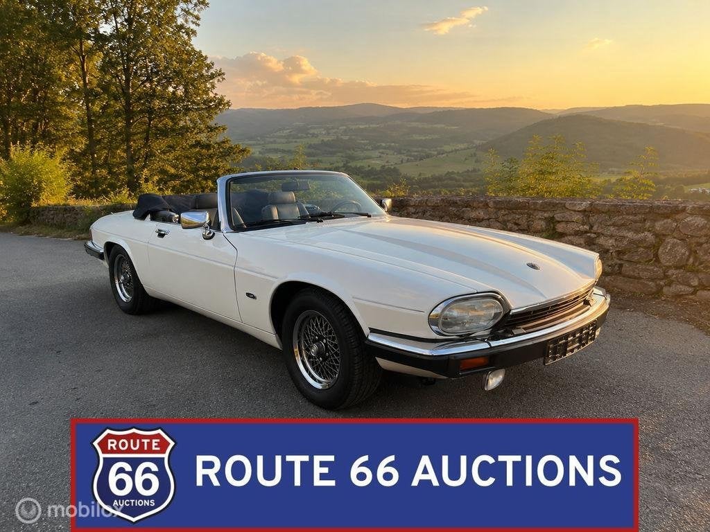 Jaguar XJS V12 Cabriolet | 1992 | Route 66 Auctions, Autos, Oldtimers & Ancêtres, Achat, Entreprise, Boîte manuelle, Autre carrosserie