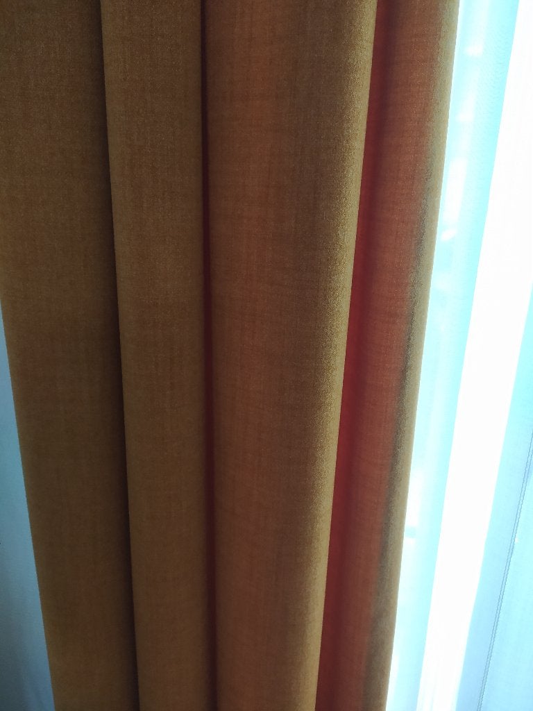 Tentures décoratives 261/135 cm x 2 - parfait état, Enlèvement, Comme neuf, 100 à 150 cm, 200 cm ou plus