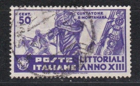 Italië 1935 - nr 522, Ophalen of Verzenden, Gestempeld
