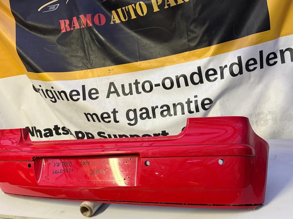 VW POLO ACHTERBUMPER 2002/2009 MODELS 6Q6807421, Arrière, Volkswagen, -, 3 mois de garantie