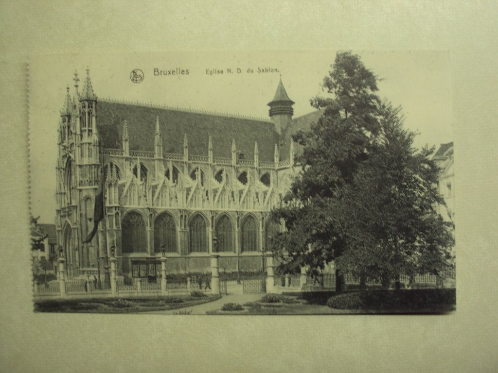 55673 - BRUXELLES - EGLISE N-D DU SABLON - ZIE 2 FOTO'S, Envoi