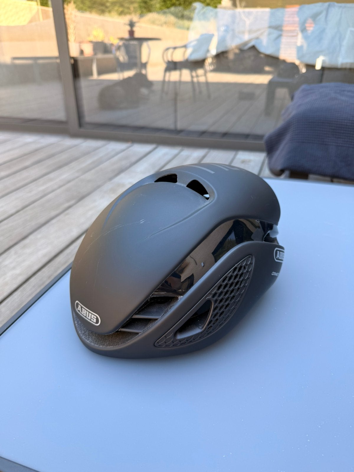 Abus GameChanger – Fietshelm – Velvet Black – Maat L, Fietsen en Brommers, Fietsaccessoires | Fietshelmen, Ophalen, Zo goed als nieuw