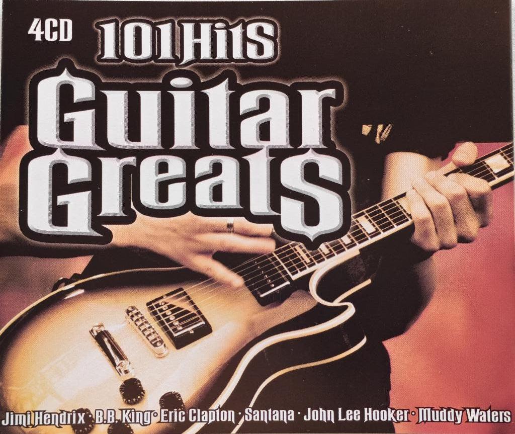 101 Hits guitar greats (4 CD verzamelbox), CD & DVD, CD | Compilations, Enlèvement ou Envoi, Comme neuf, Rock et Metal