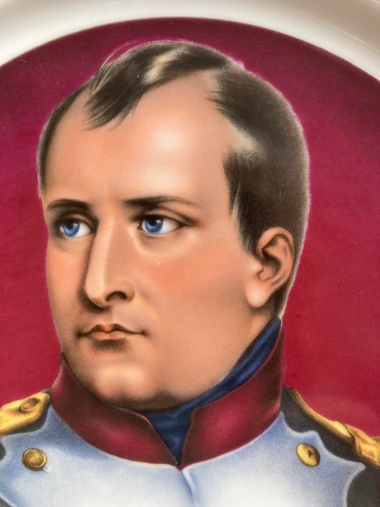 Assiette vintage en porcelaine Napoleon.Schirnding Allemagne, Enlèvement ou Envoi