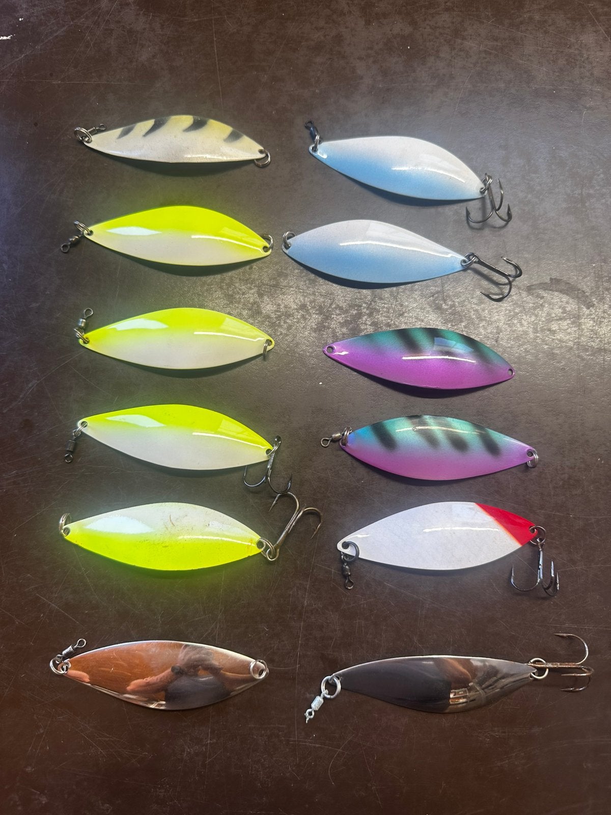 12x Pako S snoek lepels te koop., Watersport en Boten, Hengelsport | Roofvissen, Ophalen, Zo goed als nieuw