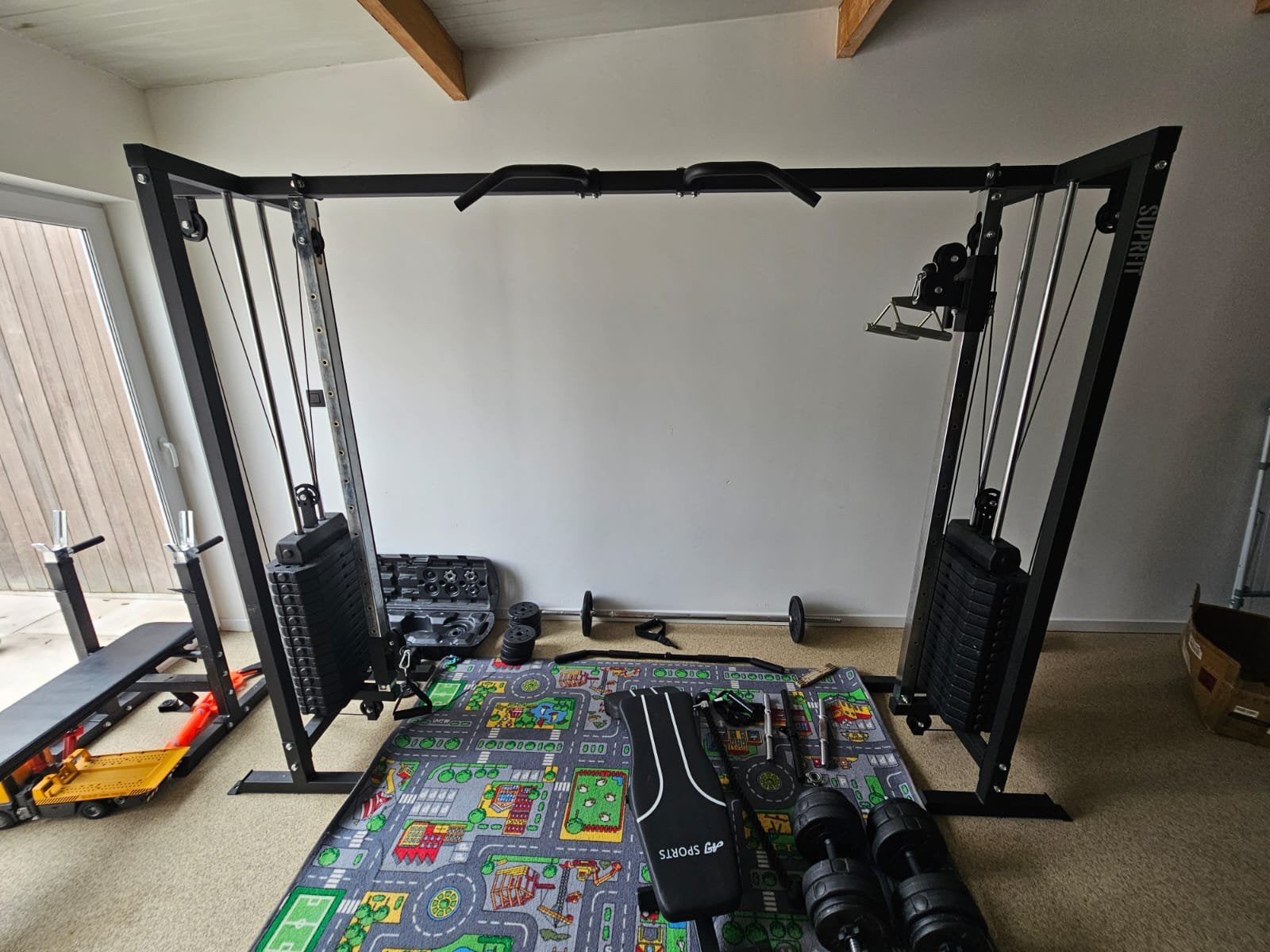 Homegym te koop, Ophalen, Zo goed als nieuw