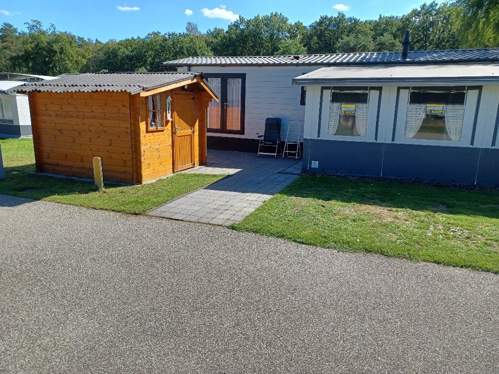 chalet au camping de Binnenvaart, Caravanes & Camping, Jusqu'à 3