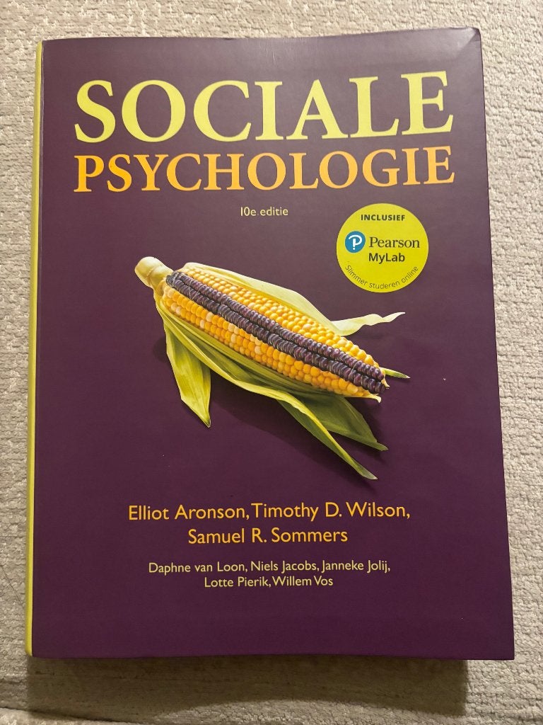 Sociale psychologie 10e editie Elliot Aronson, Timothy D, Ophalen, Zo goed als nieuw, Sociale psychologie, Elliot Aronson