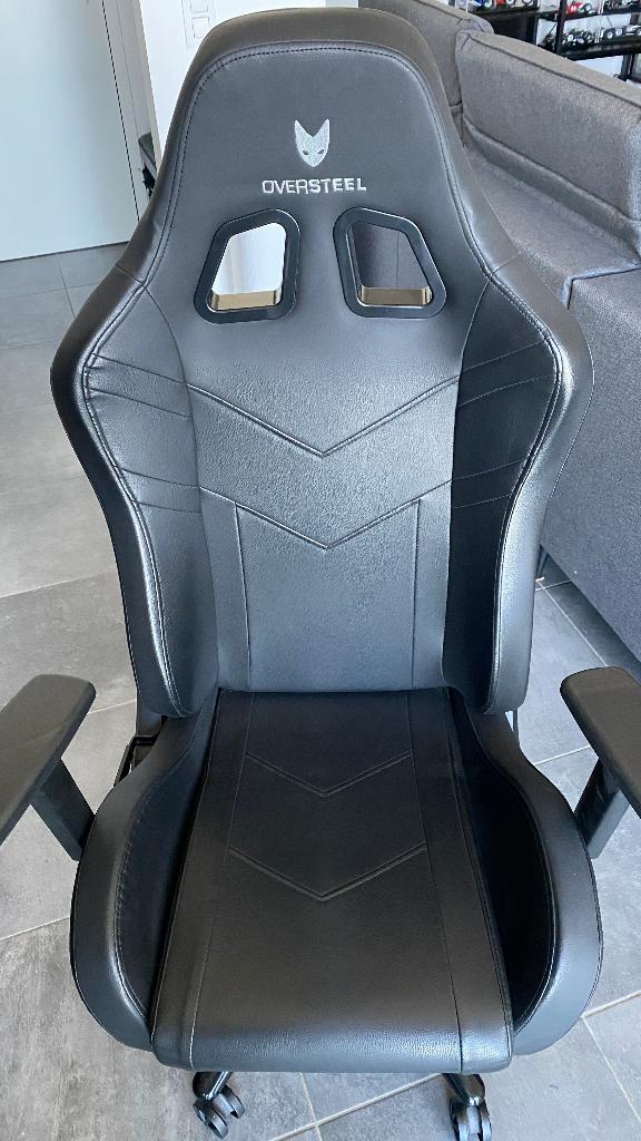 Siege Gaming OverSteel, Maison & Meubles, Chaises de bureau, Chaise de bureau de gaming, Comme neuf, Enlèvement, Chaise de bureau