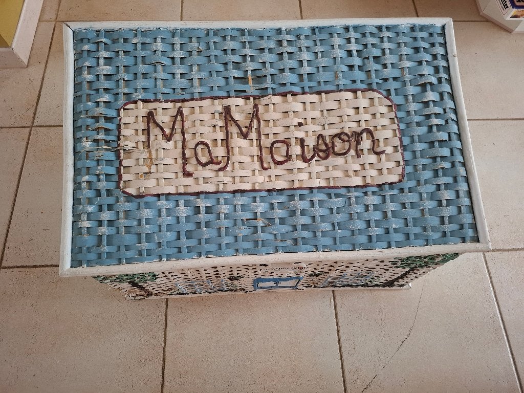 speelgoedkoffer, Ophalen, Zo goed als nieuw, Met deksel, Opbergmeubel