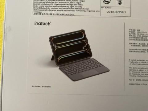 Clavier Inateck NEUF pour iPad Pro 11" (M4 / M5) - Bleu Ciel, Ophalen of Verzenden