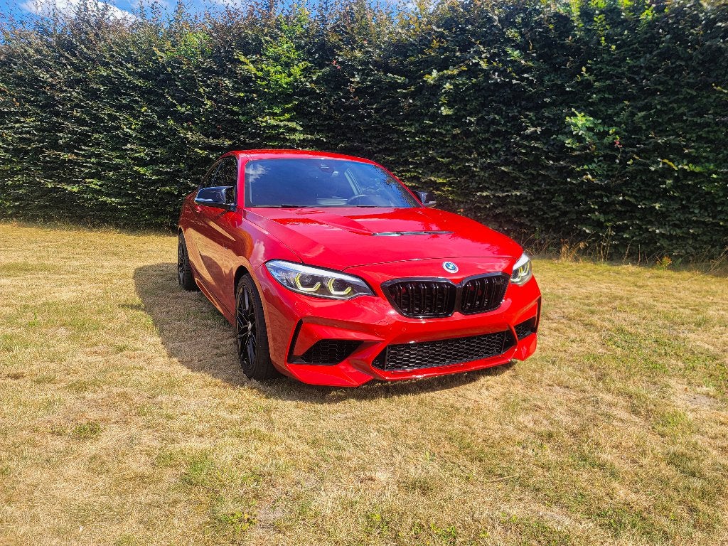 BMW 218iA F22 Coupé M Sport.130.000 km.Full Option. Topstaat, Autos, Rouge, Euro 6, Carnet d'entretien, Alcantara