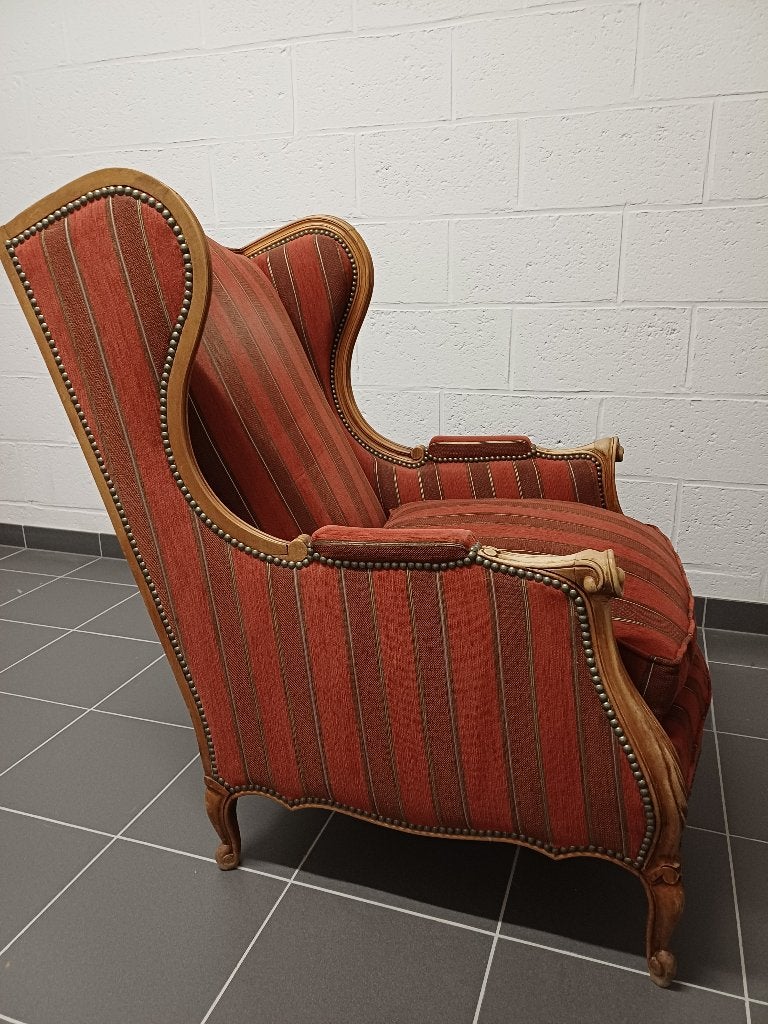 Fauteuils "Bergère" style Louis XV, 75 à 100 cm, Bois, Enlèvement, Utilisé