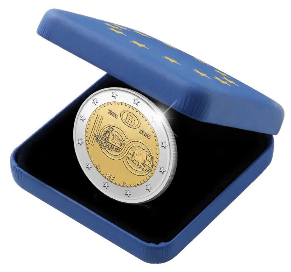 België 2026 * 2euro * 100 jaar NMBS * Proof, Ophalen of Verzenden, België