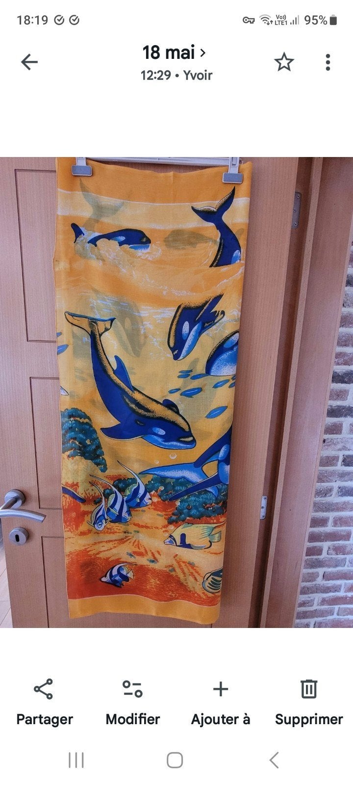 Paréo de plage, Enlèvement ou Envoi