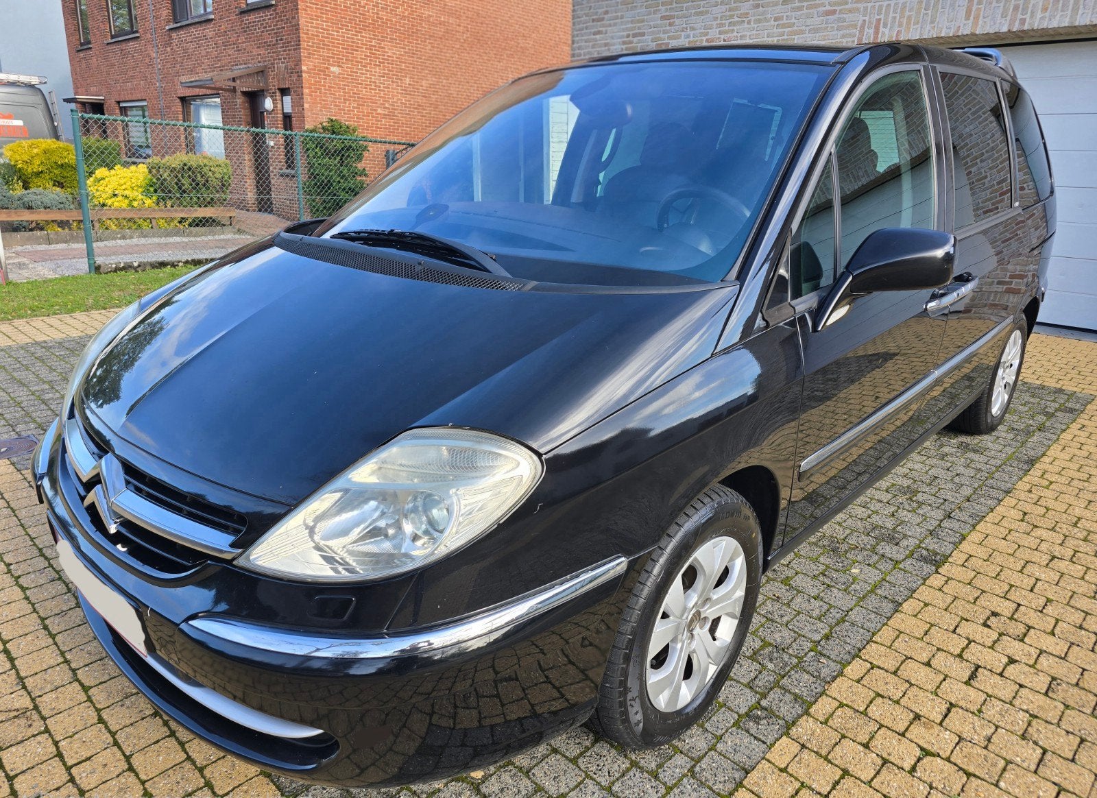 Citroen C8 2.0HDi 7Plaats Full Opties Blanco Gekeurd CarPass, Auto's, 1998 cc, Monovolume, Zwart, 4 cilinders