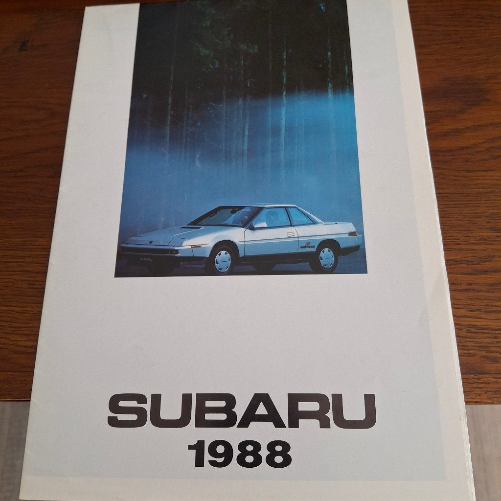 SUBARU   GAMMA  1988, Livres, Enlèvement ou Envoi, Neuf, Autres marques