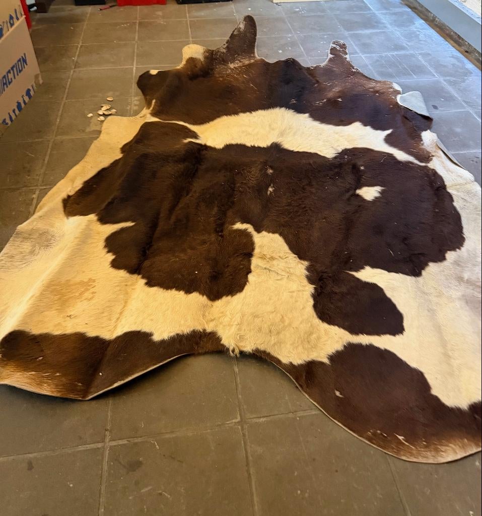 Koeienvel - tapijt, 200 cm ou plus, Autres couleurs, Vintage, 150 à 200 cm