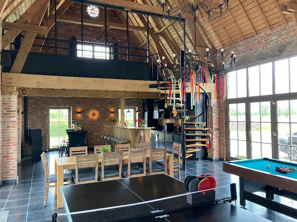 Kerst aan de Ijzer - Vakantiewoning 24 pers, Vacances, Propriétaire, Village, Maison de campagne ou Villa, Anvers et Flandres