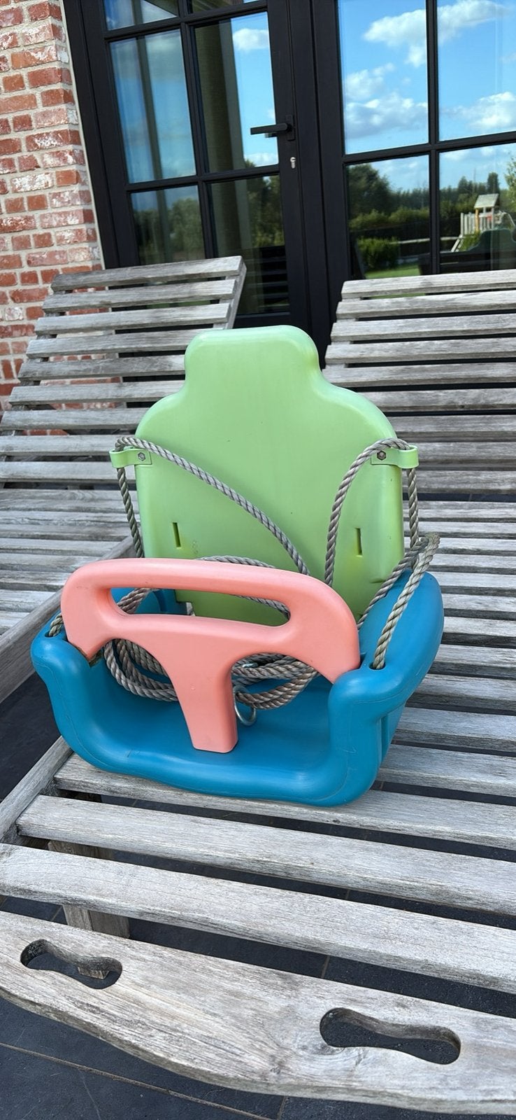 Baby schommel voor aan speeltuig, Ophalen, Gebruikt, Schommel