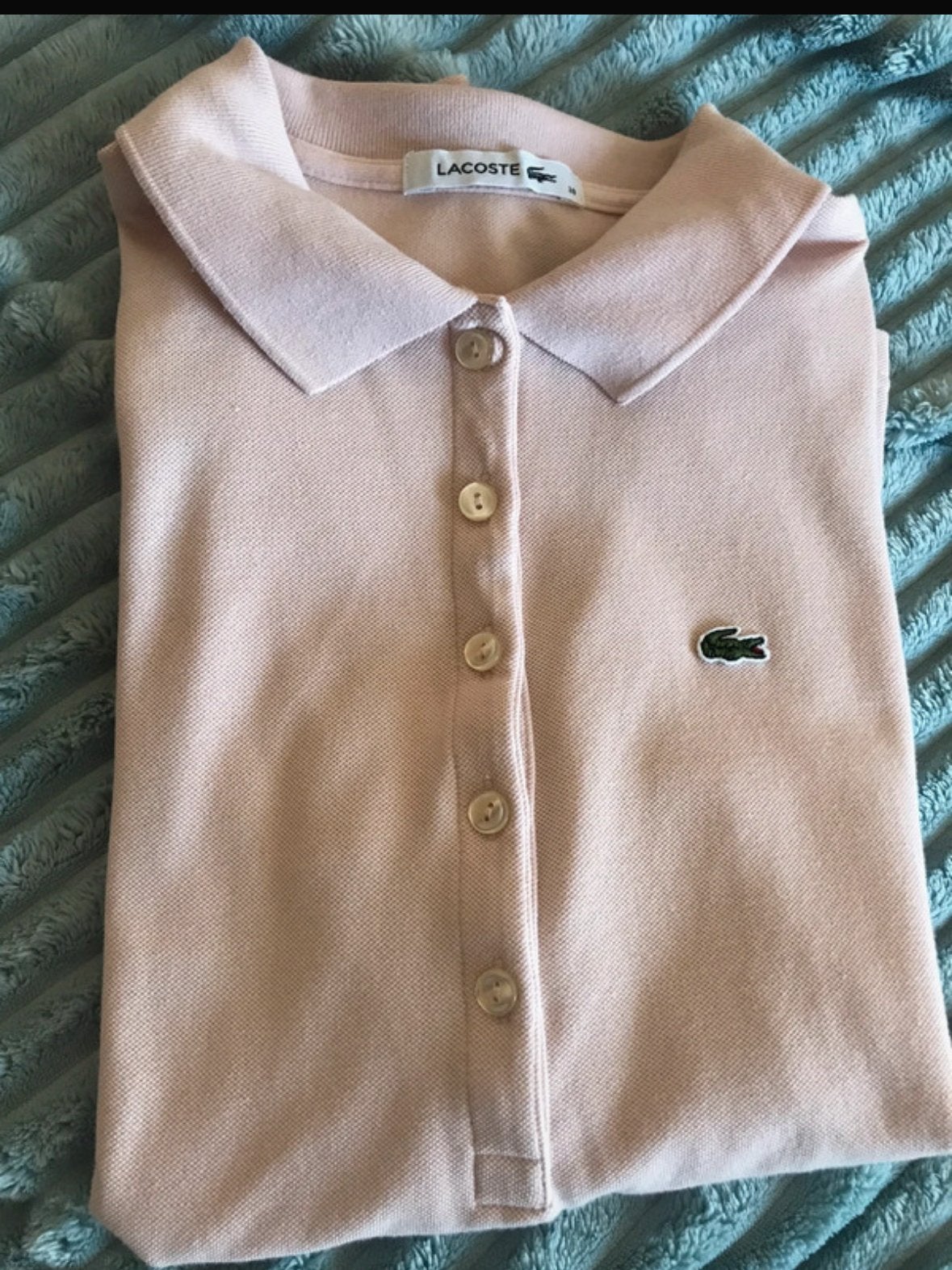 Lacoste origineel nieuw, Ophalen, Nieuw, Maat 38/40 (M), Beige