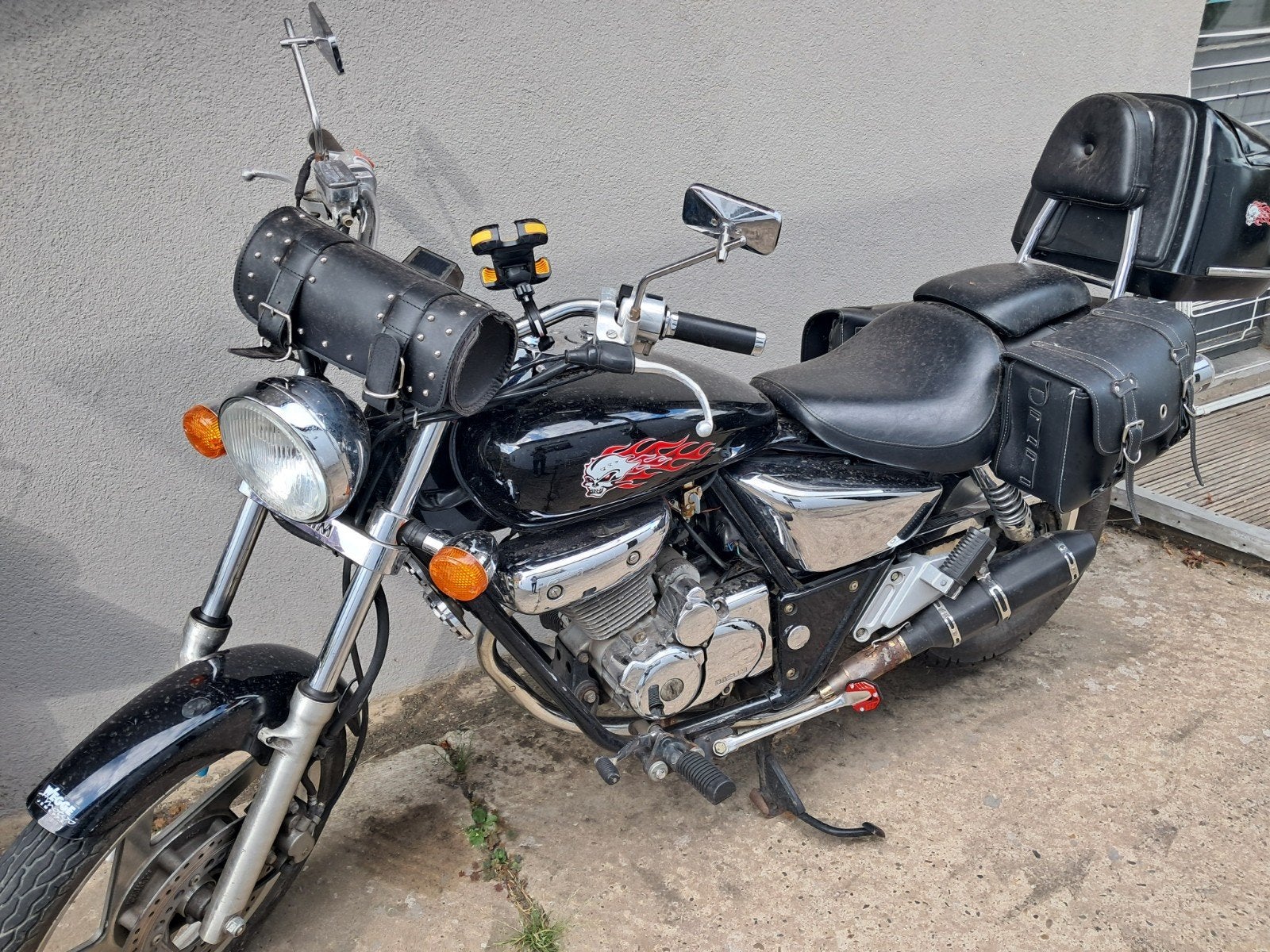 motor daelem 125cc vt, Occasion, Chopper, 1 cylindre, 125 cm³