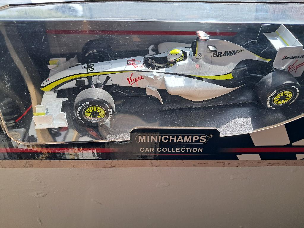 F1 Brawn GP - Button 1/18, Hobby & Loisirs créatifs, Enlèvement ou Envoi, Neuf, Voiture, MiniChamps